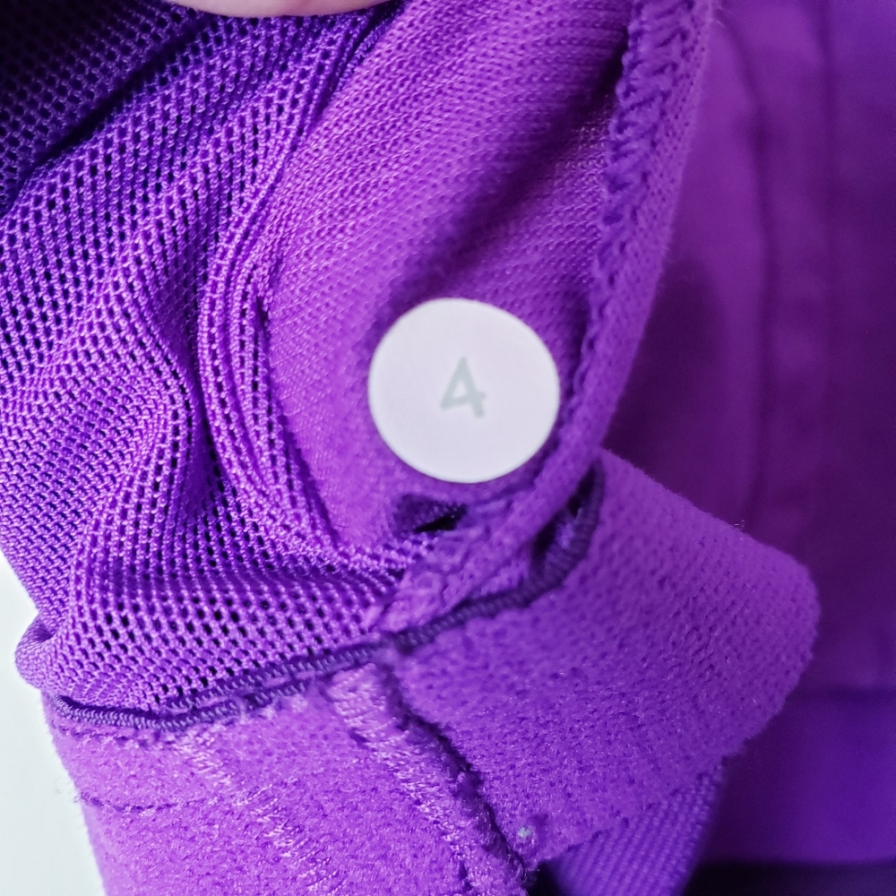 Lululemon Power Y Wee Stripe Violet Black Tank - Picture 7 of 8